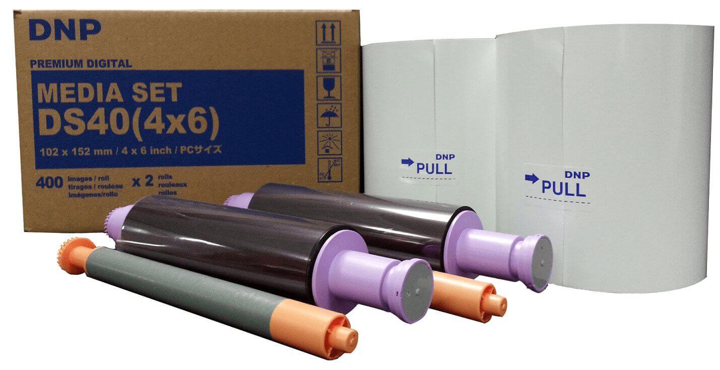 DNP DS40 4X6 media - Print Pack for DS40 Printer