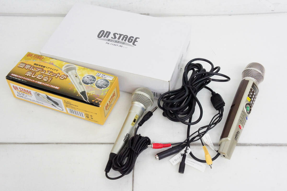 楽天市場】カラオケ オンステージ ペアマイクの通販