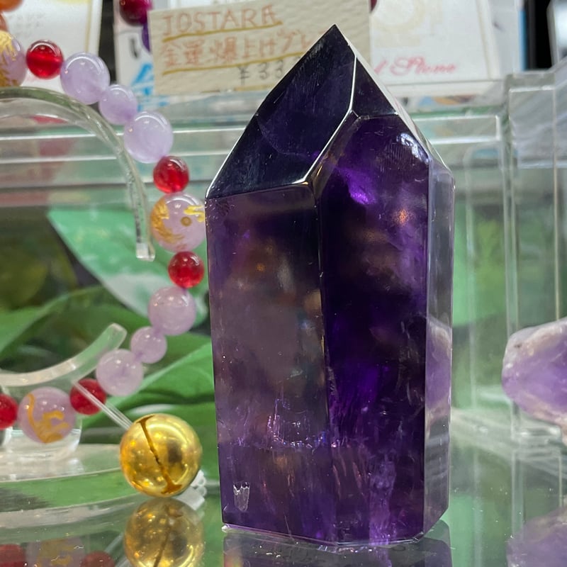 高波動】バイーア産 アメジストポイント83g | Angel Stone