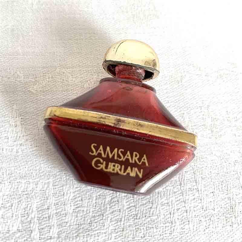 ゲラン サムサラ 香水ミニボトル 空き瓶 コレクション用