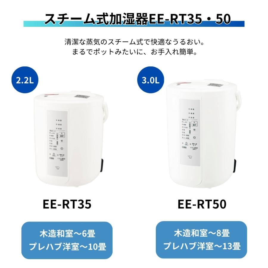 象印（ZOJIRUSHI） 新発売 加湿器 EE-RT35-WA ホワイト 4974305227805