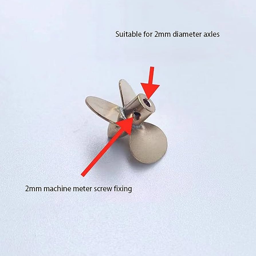 Amazon.co.jp: RC モデル船 真鍮プロペラセット 20mm 3 ブレード CW