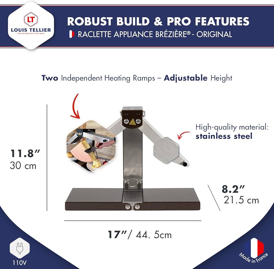 Amazon.com: BRON COUCKE - Commercial Raclette Cheese Melter