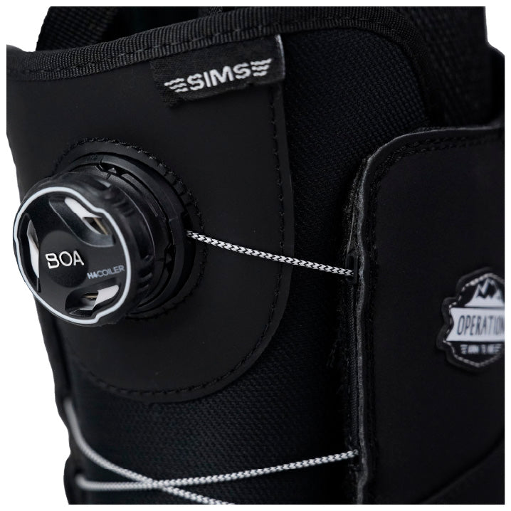 スノーボード ブーツ シムス SIMS OPERATION Black オペレーション