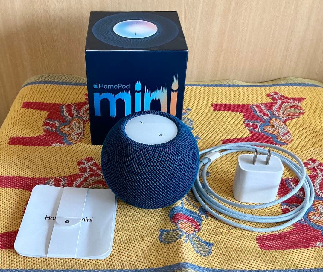 Apple Pod mini ブルー　本体 Amazon.com: Apple - HomePod mini - Blue : Electronics