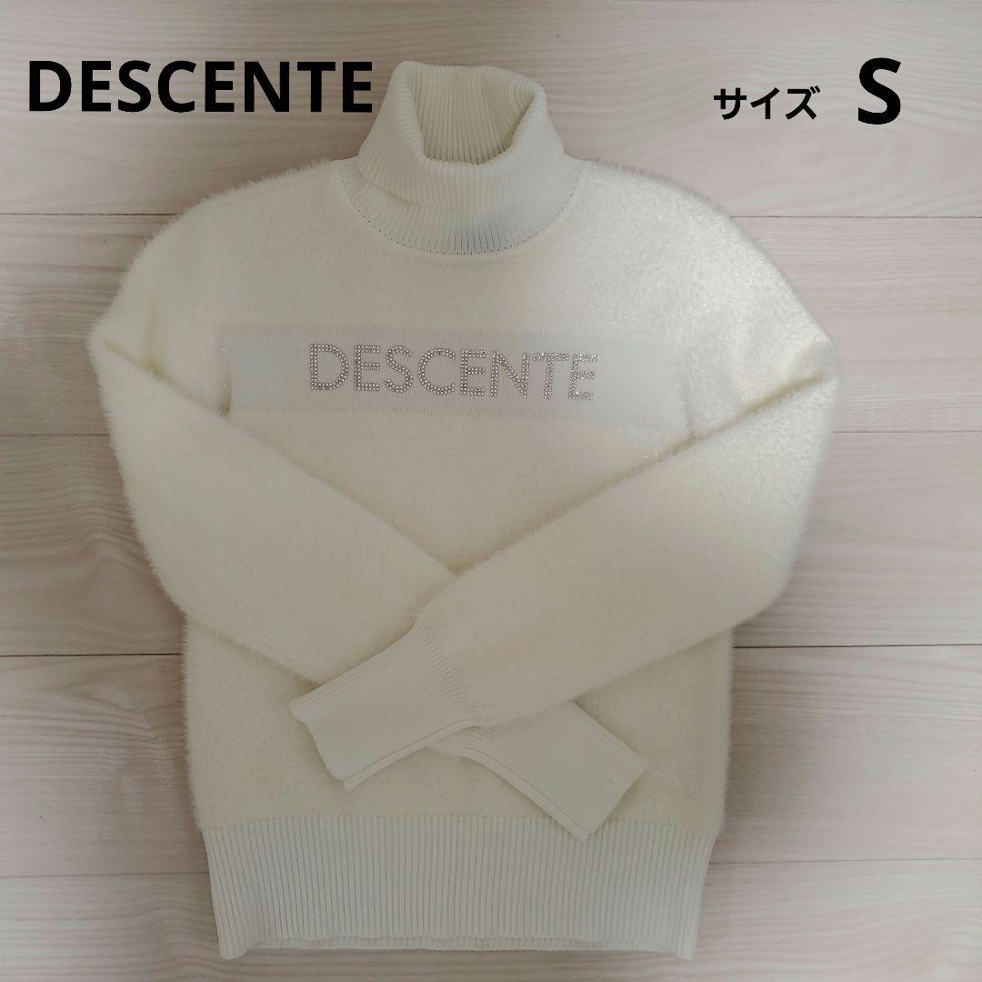 DESCENTE CRYSTAL ラメミックスシャギータートルネックセーター デサントゴルフ DESCENTE ゴルフ 【CRYSTAL COLLECTION】ラメミックス