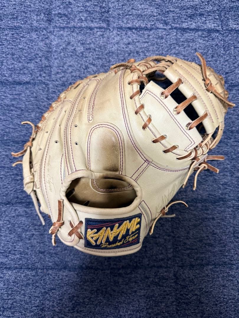 野球小僧専用【型抜群】要ミット 軟式キャッチャーミット キャメル KANAME Baseball Japan キャッチャーミット専門ブランド