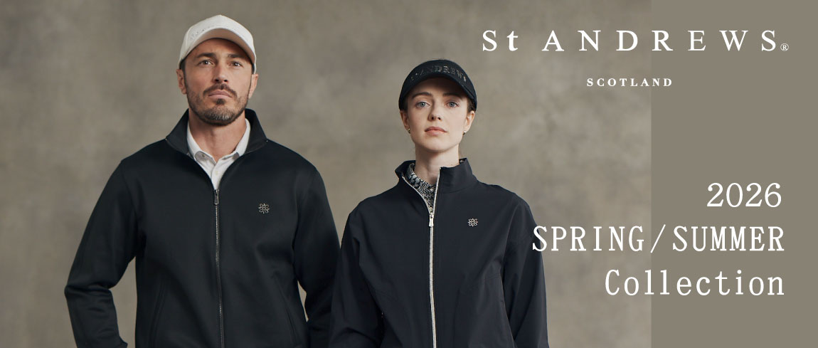 セントアンドリュース（st andrews） 2025年 秋冬ゴルフウェア特集