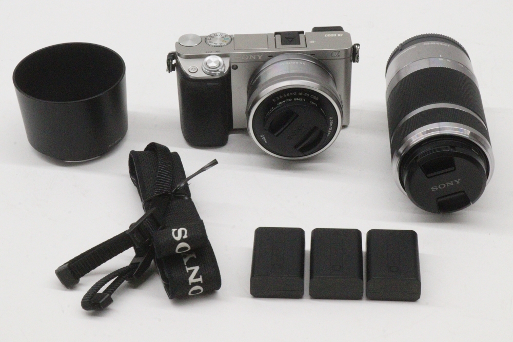 Yahoo!オークション -「sony α6000 ダブルズームレンズキット」の落札