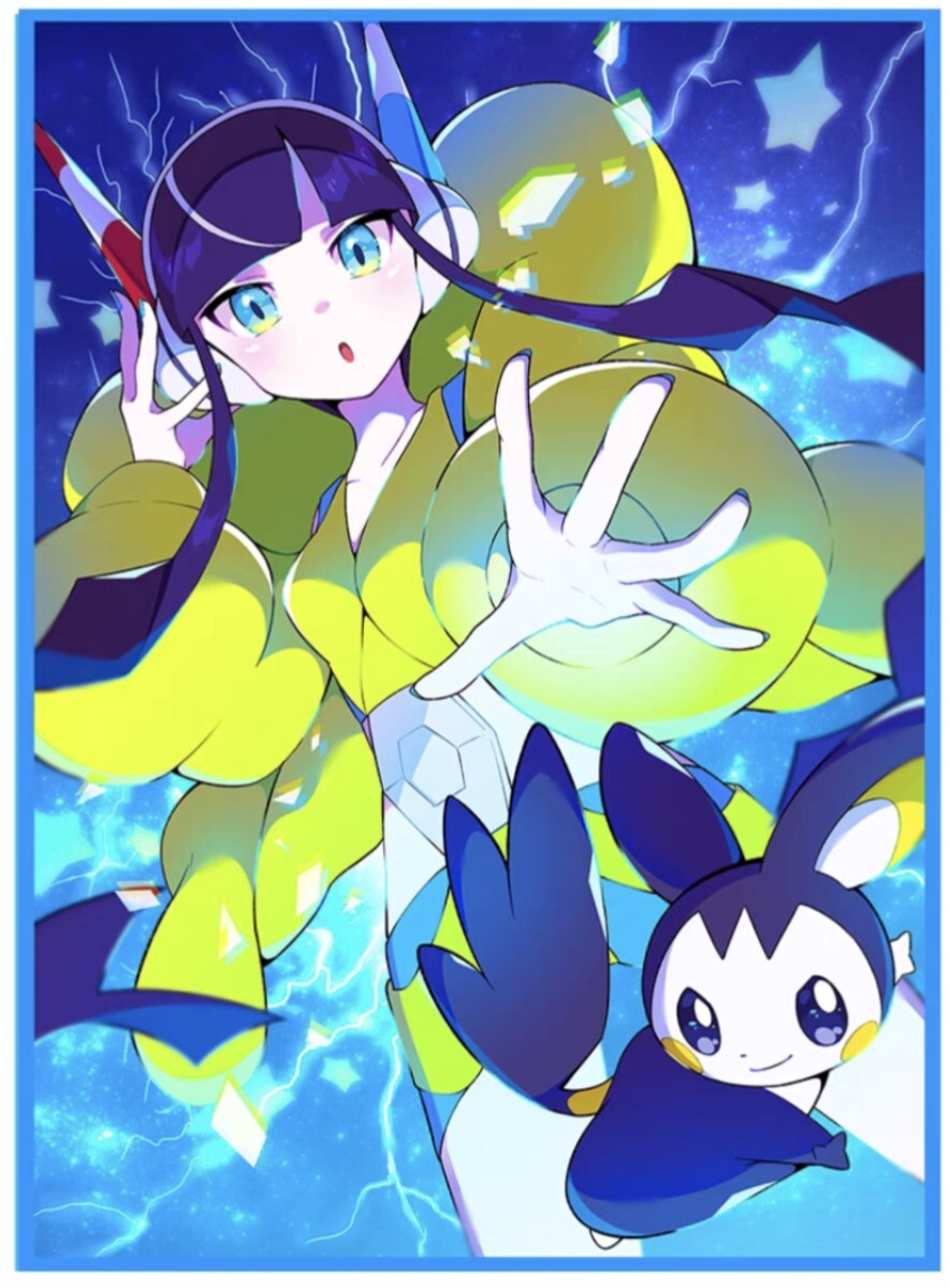 新品未開封】カミツレ エモンガ ポケカ ポケモンカード スリーブ 同人