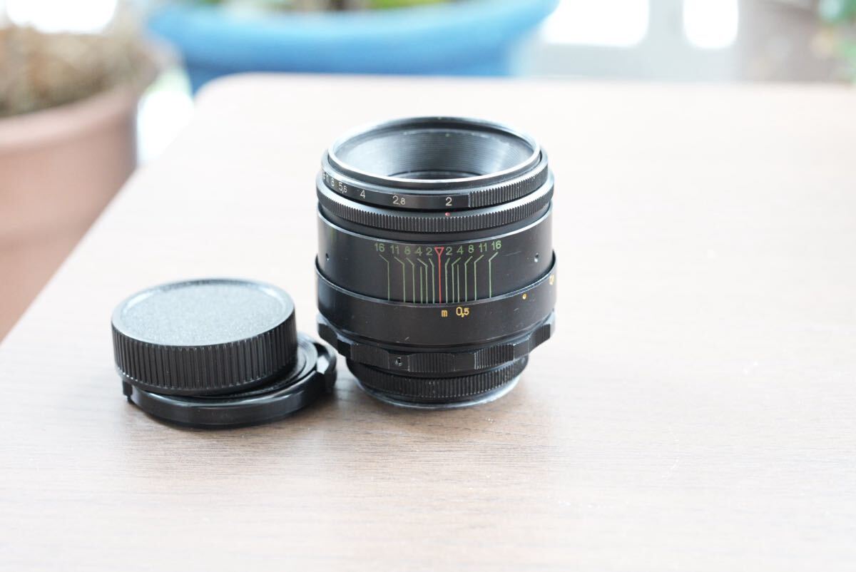 送料無料 分解清掃済み Helios-44-2 58mm f2 ヘリオス44-2 M42マウント