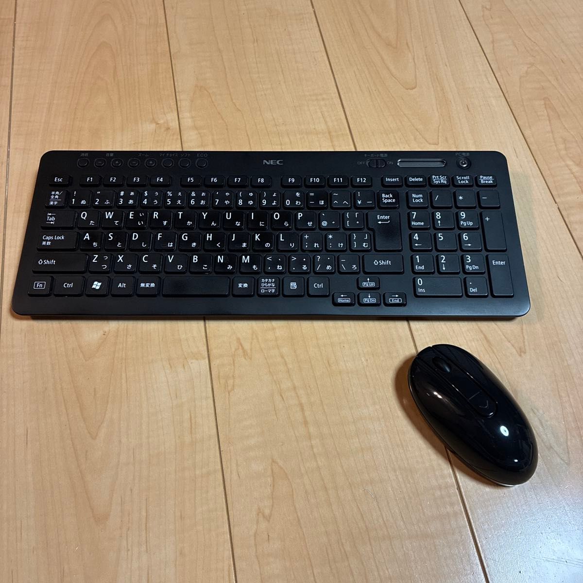 NECパソコン フルセット 液晶 キーボード マウス 取説 リカバリCDなど