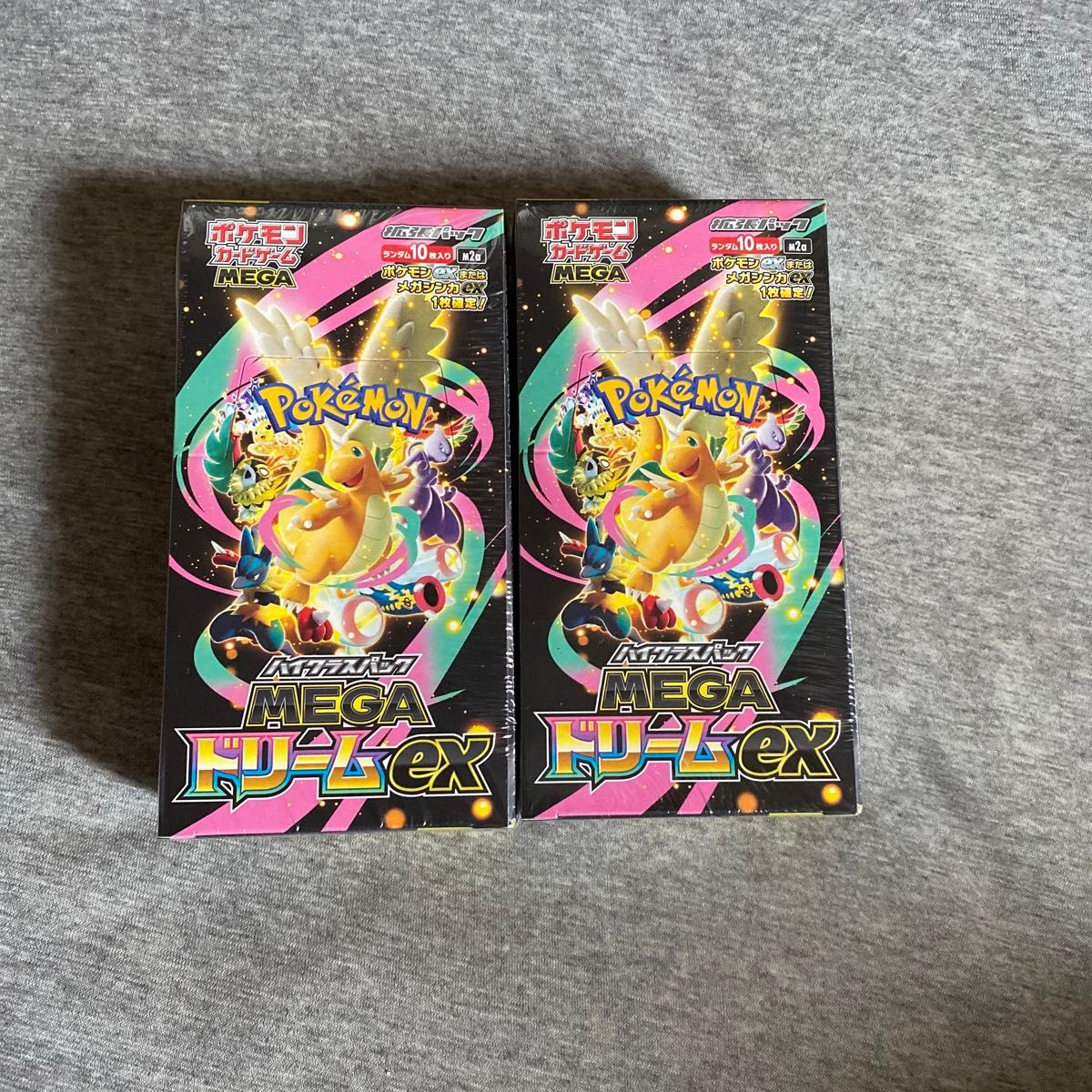 MEGAドリームex ポケモンカードゲーム シュリンク付 ハイクラスパック